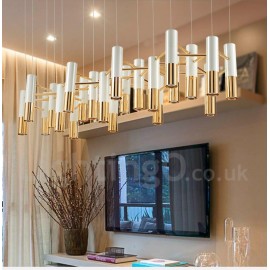 Modern/ Contemporary 22 Light Chandelier Single Tier Lamp for Living Room Dining Room Bedroom Light