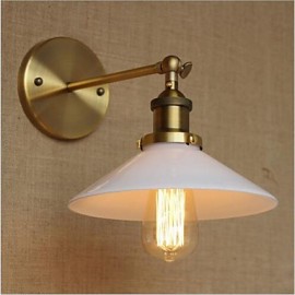 AC 110-130 AC 220-240 40 E26/E27 Modern/Contemporary Country Retro Antique Brass Feature for Mini Style Bulb Included Ambient Wall Lighting